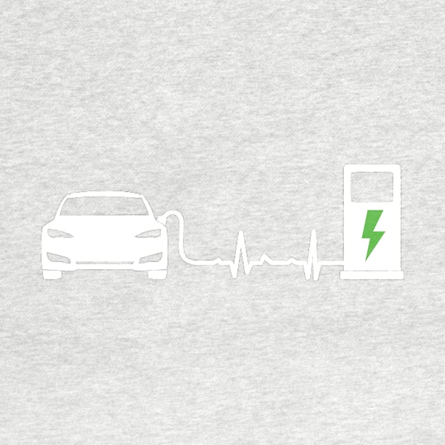 10 Things I Love About My Electric Car (Light Text) by Fully Charged Tees